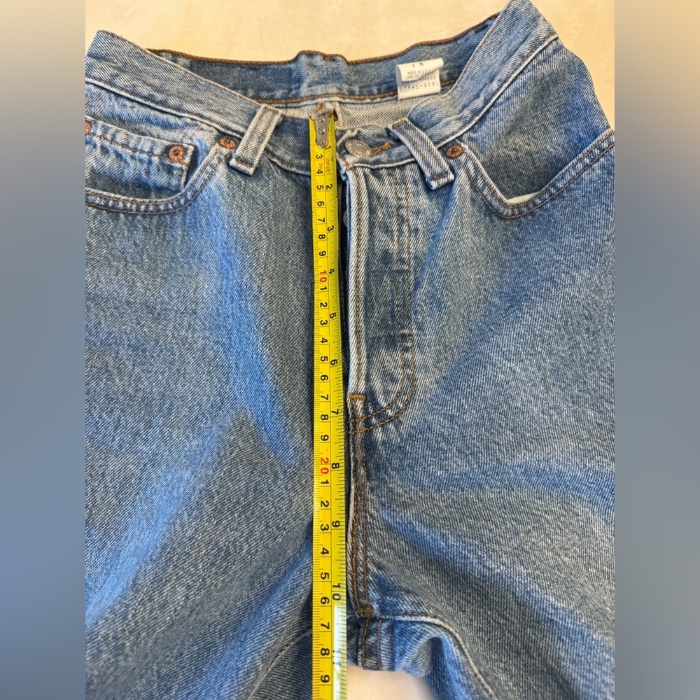 Vintage! 1991 Levis 501 Women’s Blue Denim Jeans, sz 3M (see measurements) - Picture 14 of 15